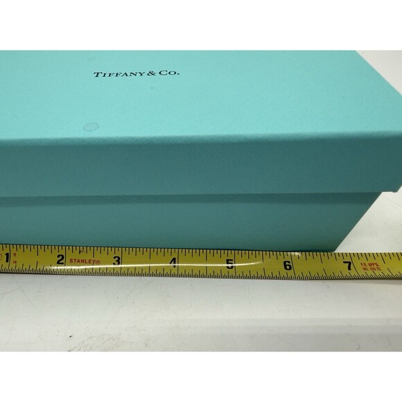Empty Tiffany & Co. Glasses Box w Certificate of Authenticity Paperwork Box ONLY - Picture 2 of 10